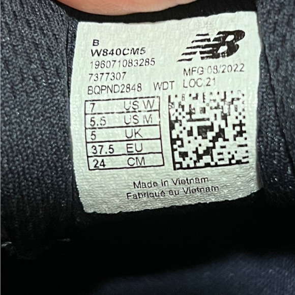 New Balance 840 Women’s Sneaker Size 7 - Picture 7 of 7